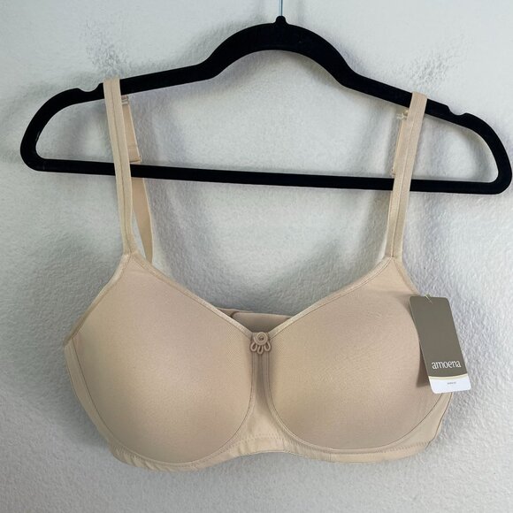 NEW Amoena Size 38B Mara SB Light Nude 1150 Mastectomy Bra - Picture 7 of 11